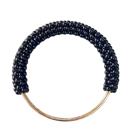 High-End Pearl Handle Bag Accessories Woven Handle Ring Pearl Iron Ring Ring Handmade Bag Handle Ring Handle