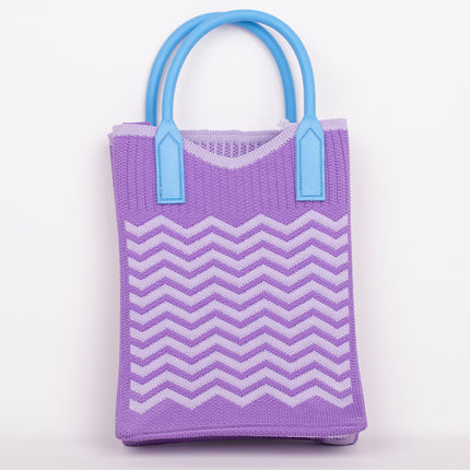 Shoulder bag 2024 portable semicircle simple travel with knitted handbag student leisure bag large capacity mobile phone