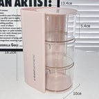 Pink three-layer