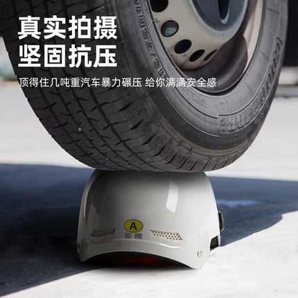 EleCtriC VehiCle Helmet for Men and Women in Summer Sun ProteCtion EleCtriC VehiCle Helmet 3C Certified Lightweight Half Helmet ManufaCturer Spot DireCt Supply