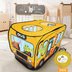 [cross-border packaging] yellow animal bus tent