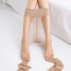 Naked skin (toes are transparent) / Free size/suitable for 155-175cm/ 65kg inner wear