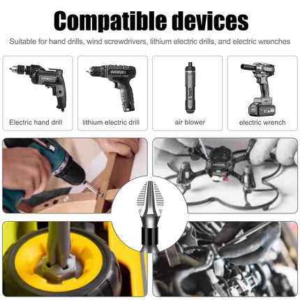 K5 Anti-Slip Bit S2 Magnetic 5A Black Anti-Slip Cross Bit Hand Electric Drill Electric Screwdriver High Hardness