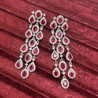 Red hill earrings