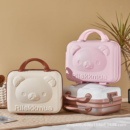 Carefully Selected In-Stock Items: 14inch Makeup Cases, Small Suitcases, Travel Souvenirs, 16inch Small Portable Mini Lockable Luggage Bags
