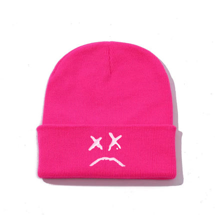 Europe and the United States Lil Peep peripheral hat wool knit hat cold warm hat wholesale