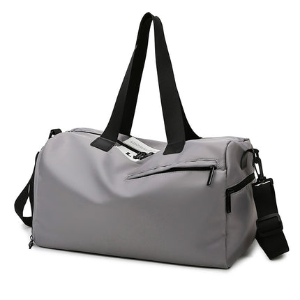 Dry and Wet Separate Gym Bag Women's New Independent Shoe Storm Yoga Sports Bag Oxford Cloth Luggage Storage Bag Printed logo