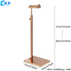 LArge A heAd mirror rose gold bAse thickened