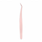 Pink gold feather clip