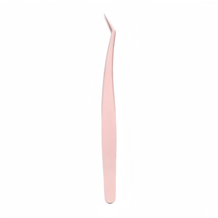 High Precision False Eyelash Tweezers Professional Grafting Tool Golden Feather Clip for Beginners Eyelash Specialist Novice Wholesale