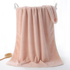 140*70cm / Pink bath towel