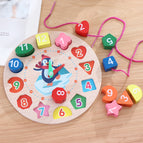 Digital Beaded Clock