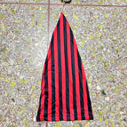 Red and black--straight strips
