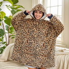 Yellow leopard print / One size fits all: length 110cm / bust 160cm / weight 850g