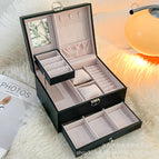 Double-layered rhombus [mysterious dark night black]
