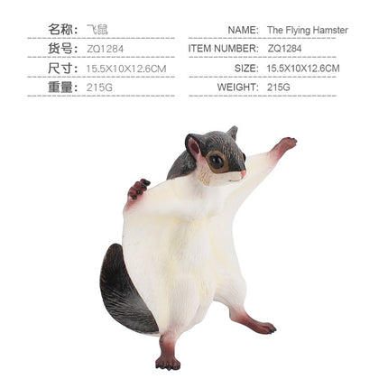 Children's Puzzle Early Education Cognitive Simulation Mouse Model Toy Static Solid Possum Guinea Piga Hair Mouse Totoro
