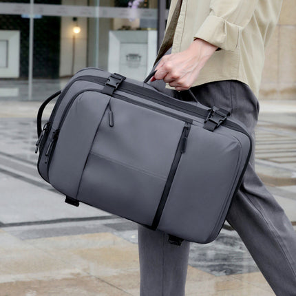 Cross-border Large Capacity Expansion Men's Backpack Waterproof Backpack Business Travel Multifunctional 17-inch Computer Backpack