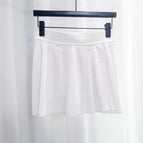 White 124 accordion skirt / M/4 code 47.5kg-52.5kg
