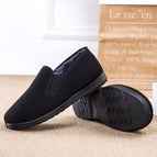 All-black cotton-padded shoes / 36