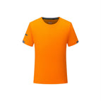 Crewneck checkered quick-dry orange / S