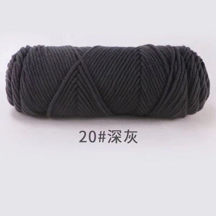 8 strands milk cotton eight strands lover cotton handmade diy material coated wool scarf hat hook shoes medium thick wool ball
