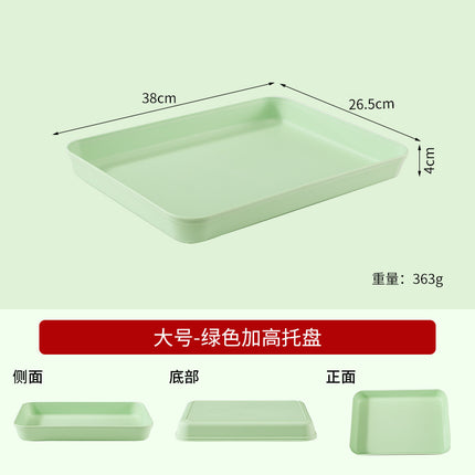 Commercial Deepening Tray Rectangular Kindergarten Plastic Storage Tray for Hot Pot Food Preparation Tray with Marinated Flavor Marinated Dishes Display Tray