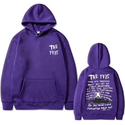The 1975 about You Graphic Print Hoodies Being Funny in a Fo