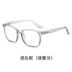 Transparent gray frame (spring teeth) / Anti-fog goggles 0 degrees