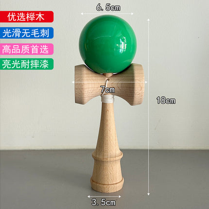 Sword Jade Skill Ball kendama Sword Jade Professional Introduction Jade Sword Sun Moon Ball Log Beginner Soul Competitive Toy
