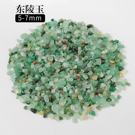 Direct Sales from the Source Factory: Natural Pink, White, Purple, Yellow Crystal Gravel, Green Aventurine, Colorful Fluorite, Energy Demagnetizing Stone, Bonsai Wholesale