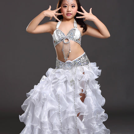 Dancer Children's Performance Costume suit Belly Dance suit New Children's Performance Dance Costume 823