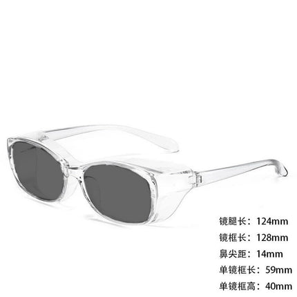 Anti-fog goggles men's and women's anti-wind sand anti-pollen anti-droplet riding color changing goggles anti-blue light protective goggles