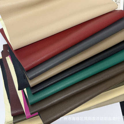 New Large Pebbled Pu Leather Cross-Border European and American Style Autumn and Winter Clothing Bags Digital Packaging Decorative Pebbled Pu Leather