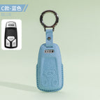 Type c--blue--metal buckle