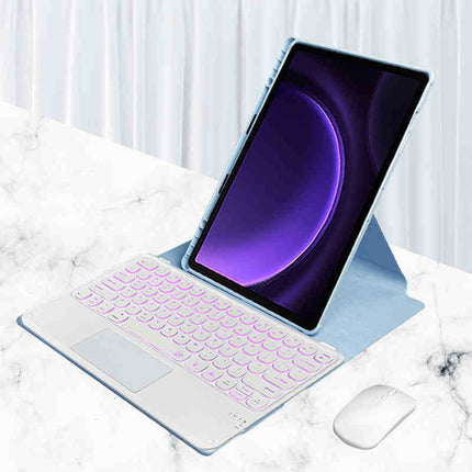For Lenovo Tab M11 (11 inches) 2024 Bluetooth keyboard rotation protection 360 degrees can be horizontal and vertical