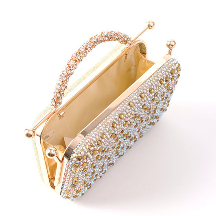 Cross-border New Evening Bag Women's Banquet Bag Crossbody Hand Bag Dress Makeup Evening Bag Women's Bag