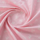 Fabric width 2.5m x 1.0m price / Pink and white bow