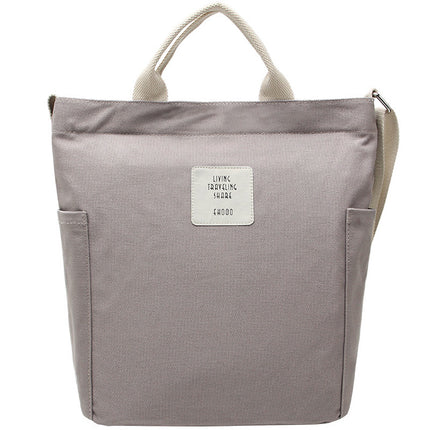 Factory Direct cotton color portable canvas bag shoulder bag female campus versatile large capacity messenger bag student bag
