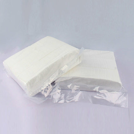 Snow Moisturizing Embroidery Cotton Pads, Makeup Remover Pads, Double-Layer Thickened Cotton Pads, 500 Pieces, for Beauty Instrument Cleansing