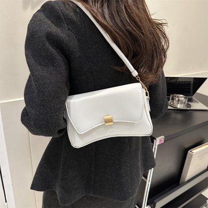 Bags for Women 2025 New Summer Single Shoulder Crossbody Bag Simple Casual Armpit Baguette Bag Fashion Versatile Small Square Bag