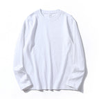Pure white long sleeve base / M
