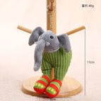 Size as shown in color / Slippers cactus elephant pendant - about 17cm/40g
