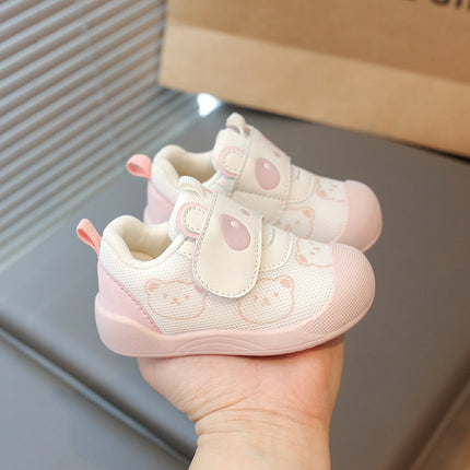 Infant Children's Soft Sole Toddler Shoes Spring and Autumn Breathable Mesh sneaker Children's Functional Key Shoes