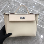 Milkshake White / Small size 22cm gold buckle