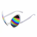 Alien white colorful
