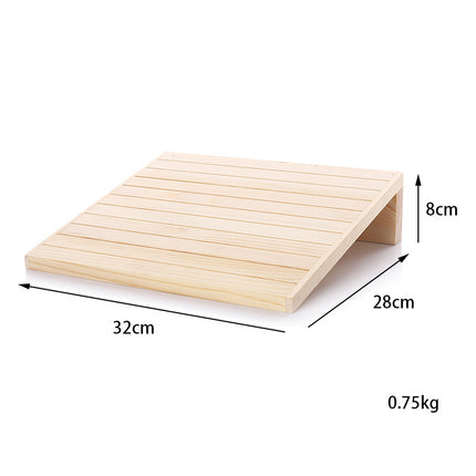 Solid wood earrings rack storage jewelry rack desktop earrings cardboard earrings rack stall props jewelry display stand