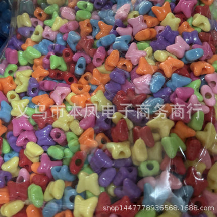 solid color color beads diy bracelet string loose beads material children beaded handmade keychain jewelry accessories