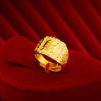 Wealth ring for men / Opening adjustable
