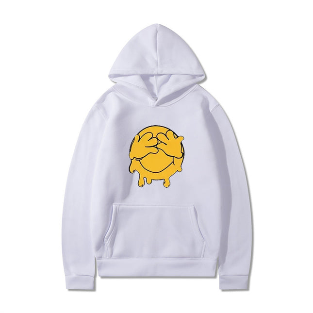 Amazon 2022 New Winter Men's and Women's Sweatshirts Hip-Hop Cartoon Printed Long-Sleeved Casual Hoodies