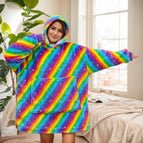 Rainbow / One size fits all: length 110cm / bust 160cm / weight 850g